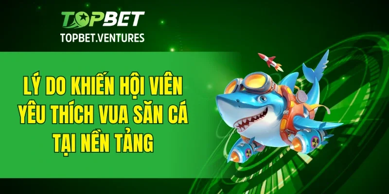 Lý do khiến hội viên yêu thích vua săn cá tại nền tảng