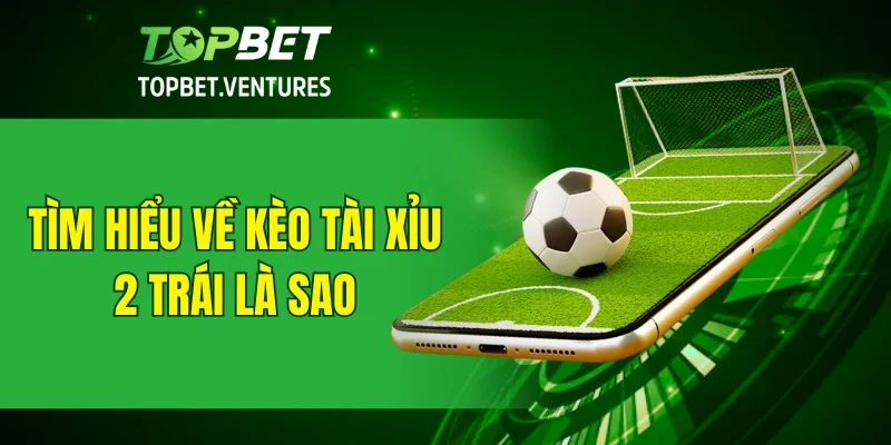Tìm hiểu về kèo tài xỉu 2 trái là sao